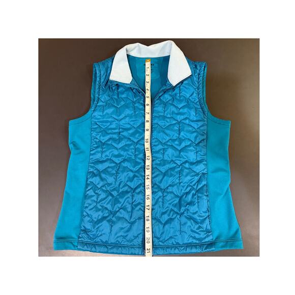 Women’s Brooks Shield Hybrid Vest Medium running blue lightweight thermolite - Picture 8 of 8